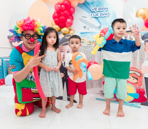 TIỆC SINH NHẬT BÉ VỆ ĐAN - TUỆ BẢO