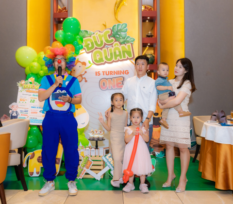 TIỆC THÔI NÔI BÉ ĐỨC QUÂN - LEO