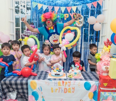 TIỆC SINH NHẬT BÉ GIA HÂN