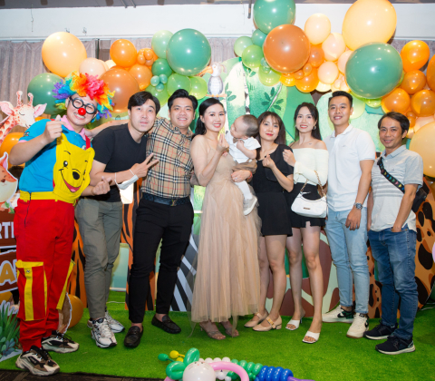 TIỆC SINH NHẬT BÉ GIA PHƯỚC