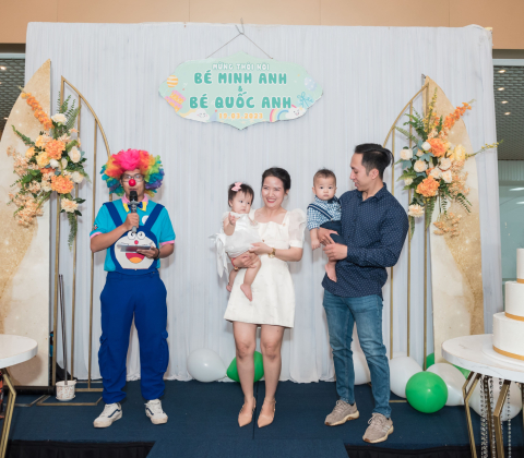 TIỆC  THÔI NÔI 2 BÉ MINH ANH - QUỐC ANH