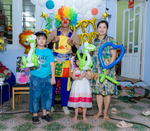 TIỆC SINH NHẬT BÉ BẢO AN - NA