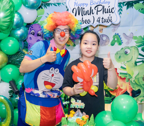 TIỆC SINH NHẬT BÉ MINH PHÚC