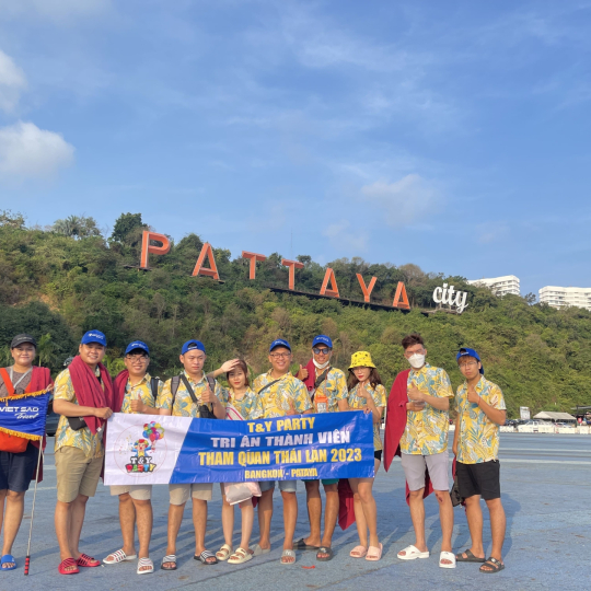 T&Y PARTY DU LỊCH THÁI LAN LẦN 1 NĂM 2023